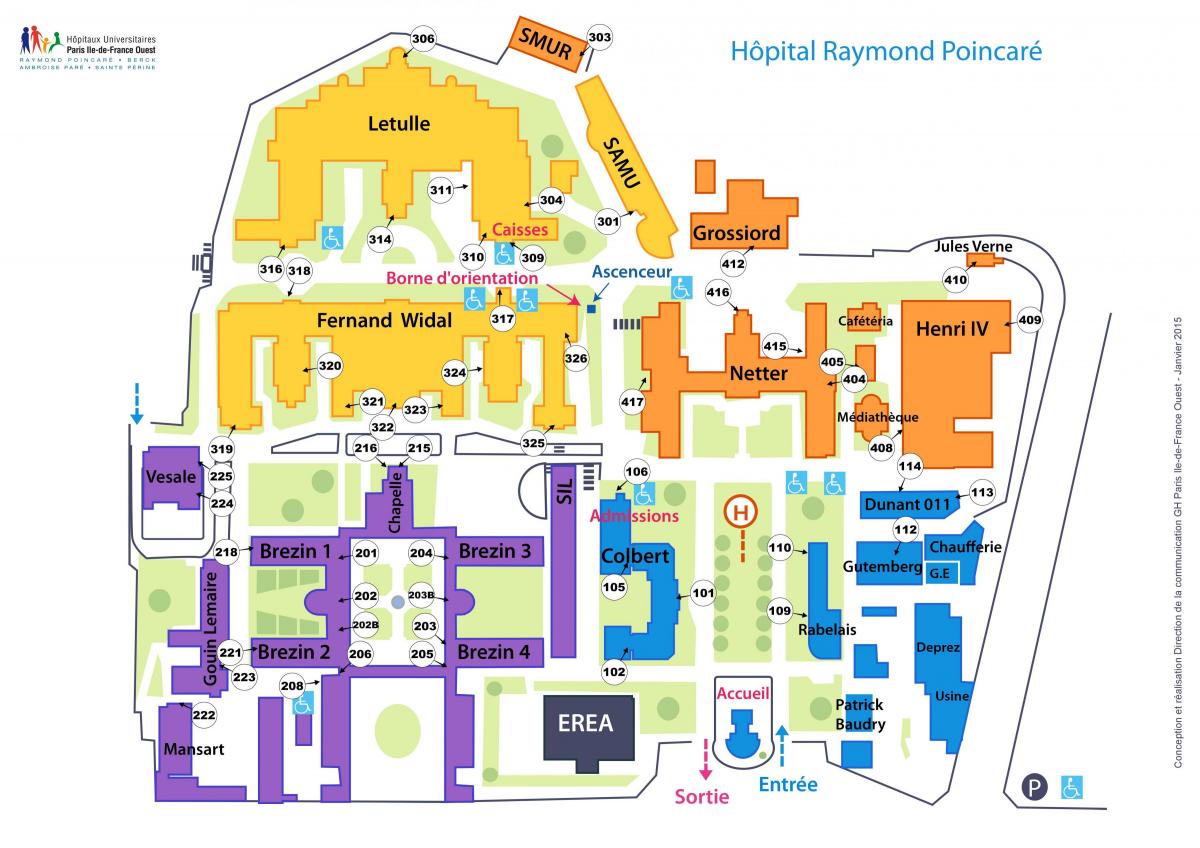Ramani ya Raymond-Poincaré hospitali